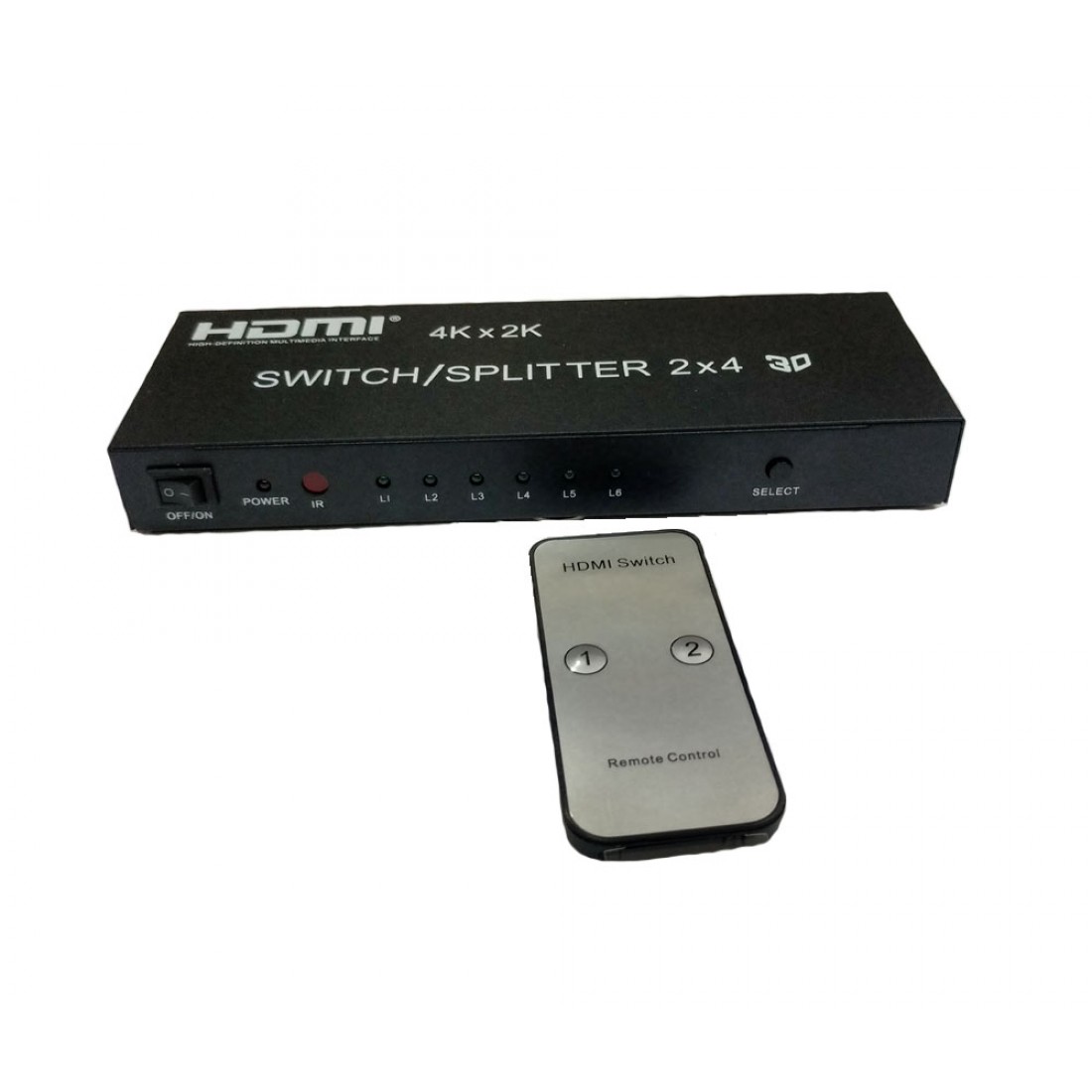 2X4 HDMI SWITCHER/SPLITTER