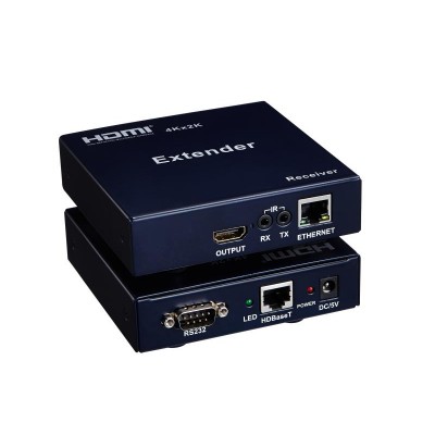 100M HDMI Extender via single Cat-6  ( Support 4Kx2K, HD BaseT ,RS232 )