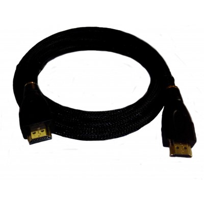 25 MTR HDMI NYLON BREADED CABLE V2 WITH AMPLIFIER (4K)