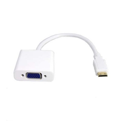 MINI HDMI MALE TO VGA FEMALE WITHOUT SOUND ADAPTER