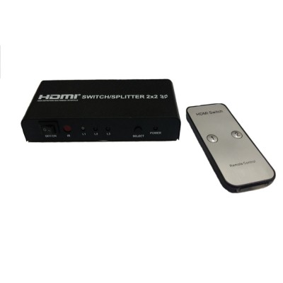 2X2 HDMI SWITCHER/SPLITTER jhs-19