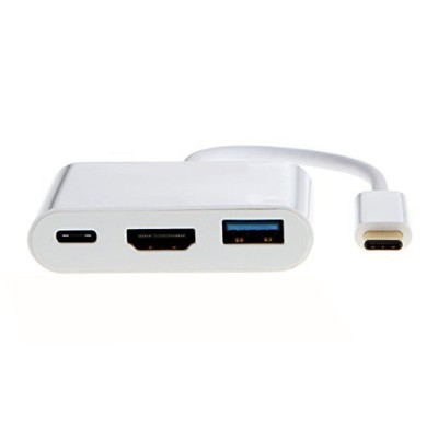 USB C 3.1 TO HDMI,USB 3.0 & USB C FEMALE
