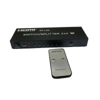 2X4 HDMI SWITCHER/SPLITTER